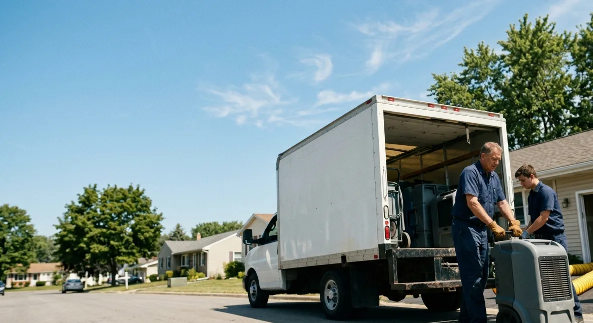 Water Damage Cleanup in Middletown, IN near me
